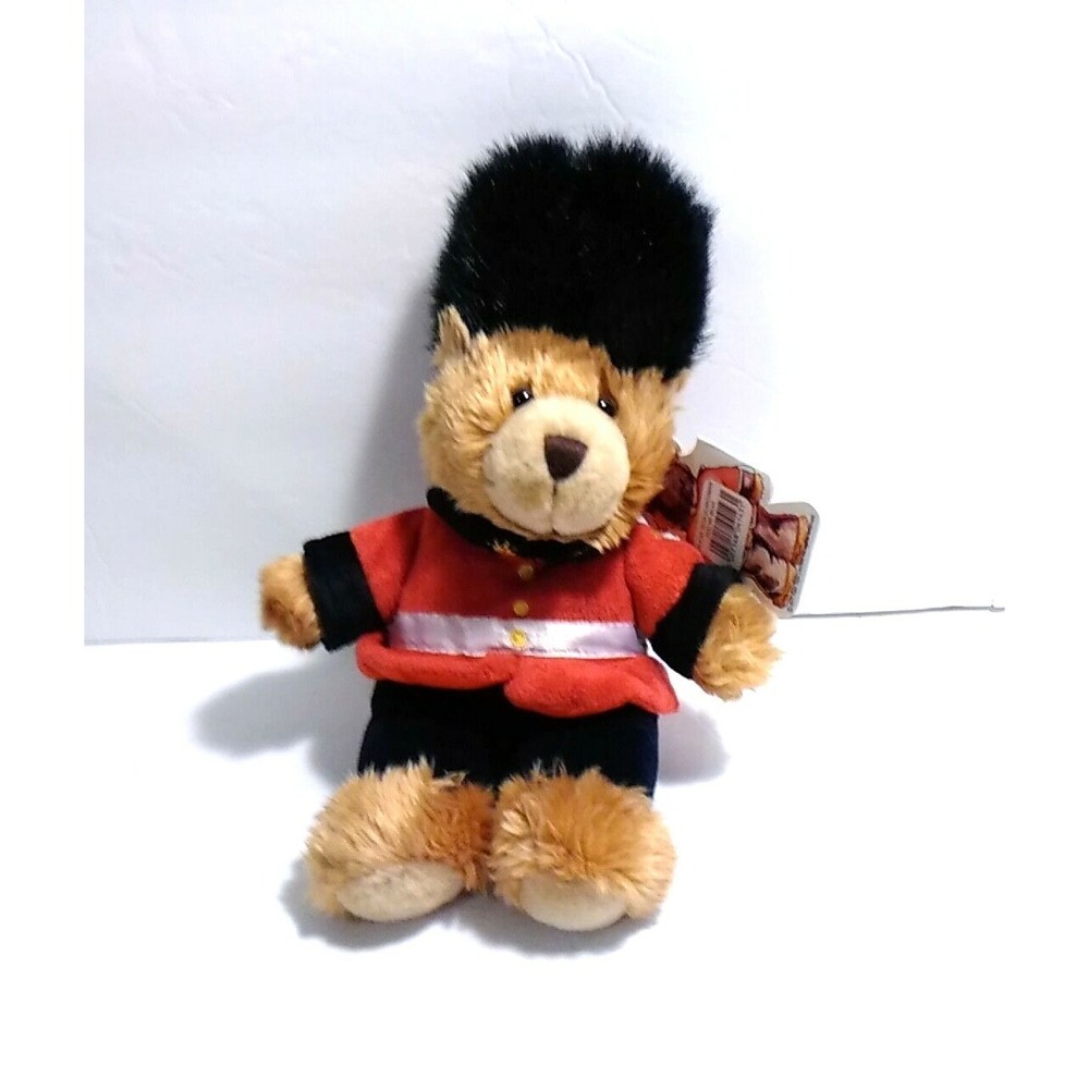 Keel Toys Guardsman Hug Me Bear 2011 Plush Stuffed Animal Toy 9" New